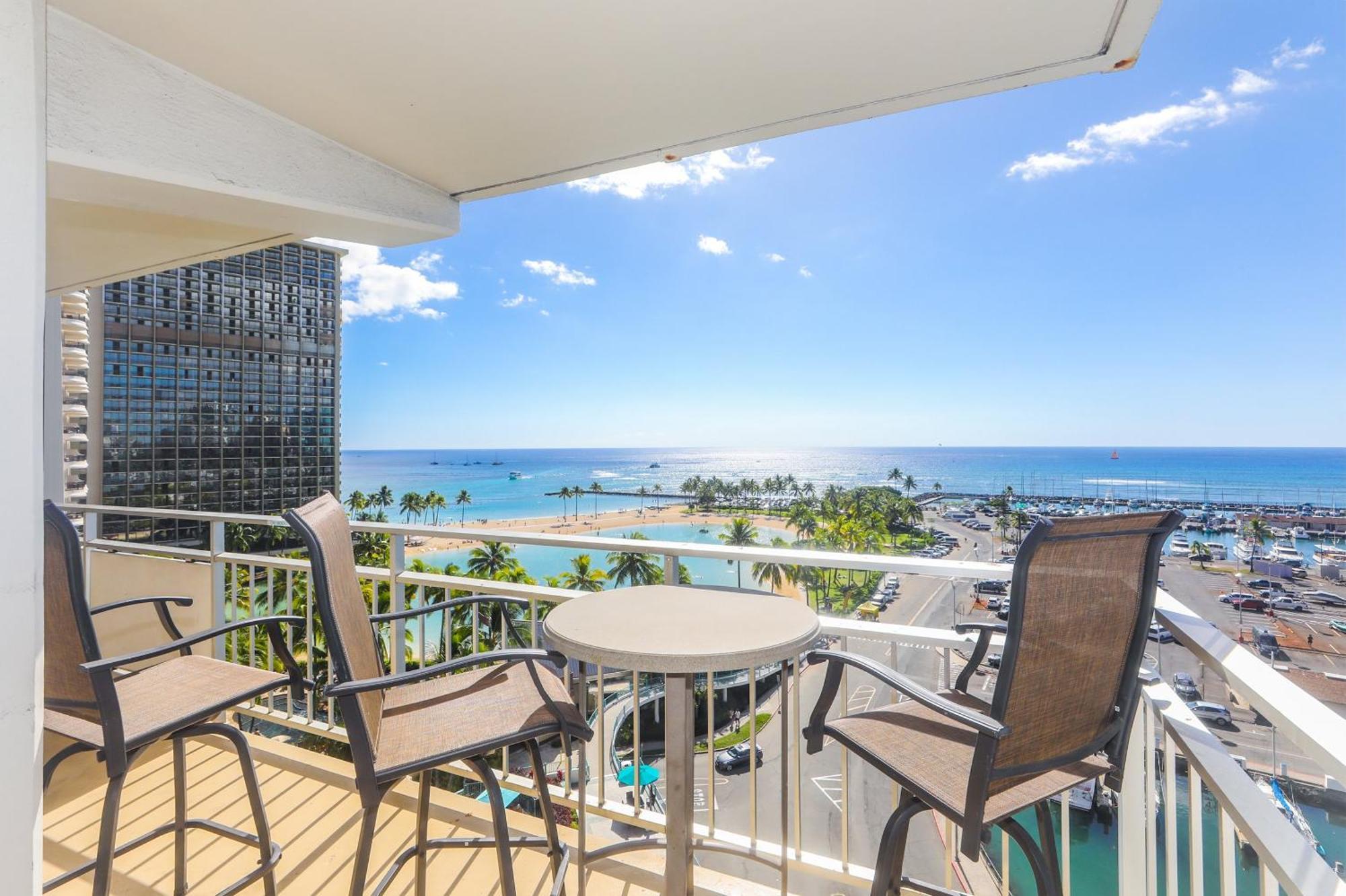 Apartament Ilikai Tower 943 Yacht Harbor View 2Br Honolulu Zewnętrze zdjęcie